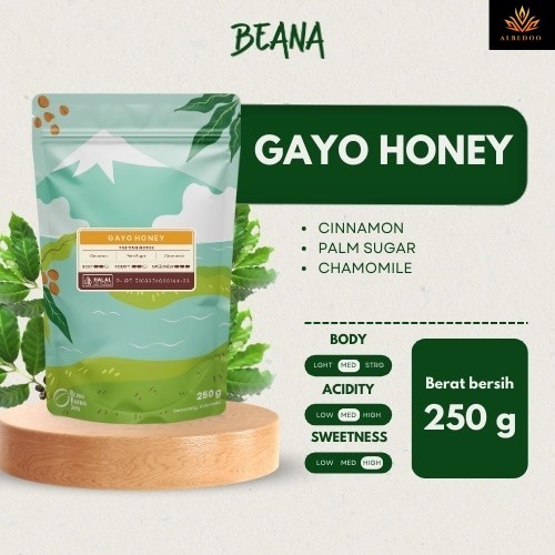 

Gayo Honey Coffee Roasted Beans | Biji Kopi Bubuk - Beana Roastery Semarang