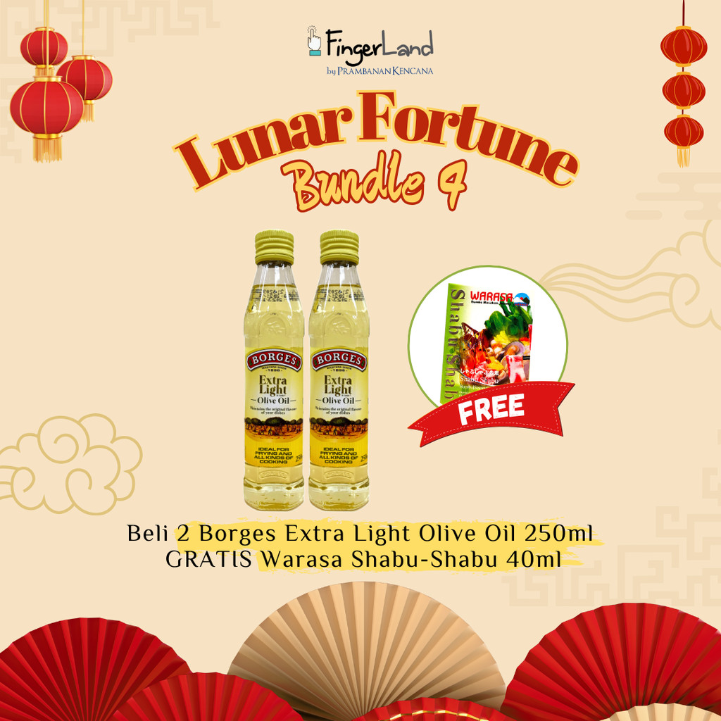 

Lunar Fortune Bundle 4 Borges Extra Light & Warasa