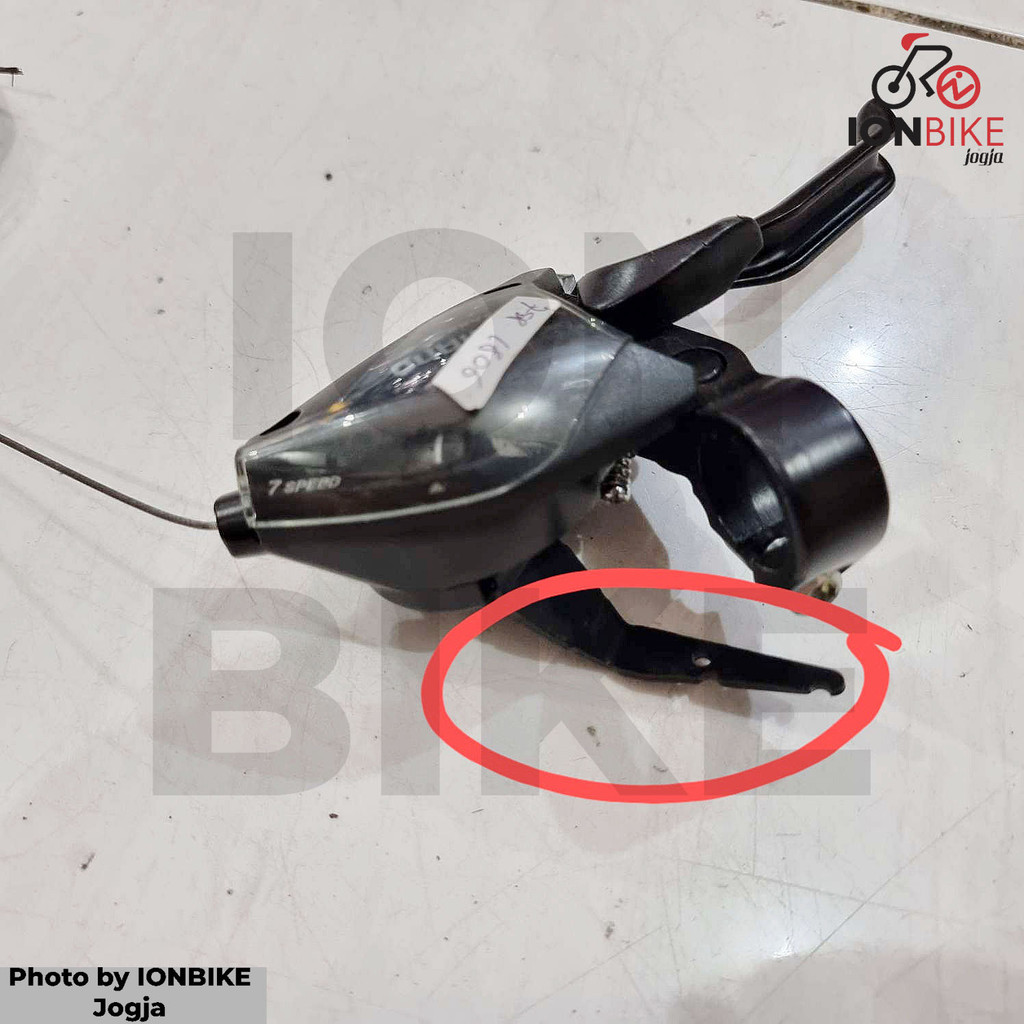 BARANG COPOTAN - Shifter Kanan Shimano STEF51 7 Speed Kode 1806 Minus Tuas Ngelupas Sepeda MTB Gunun
