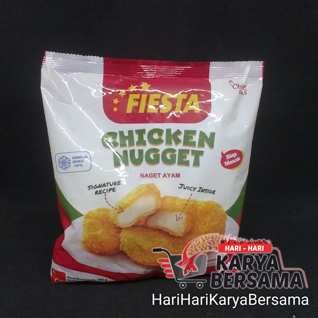 

FIESTA CHICKEN NUGGET NAGET AYAM 400GR