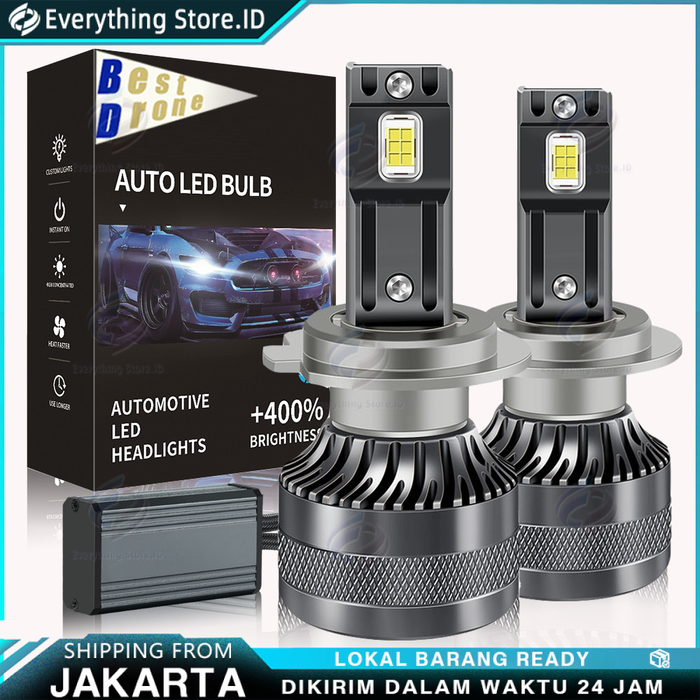 2pcs 110W 28000LM H4 Lampu LED Mobil H1 H3 H7 H11 H11 9005 HB3 9006 HB3 9012 HIR2 H8 H9 H16 LED auto