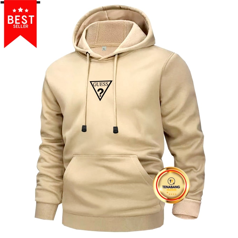 Sweater Hoodie Pria Wanita Gues Segitiga Hitam Jumper Pria-Wanita Jacket Sweater Terbaru