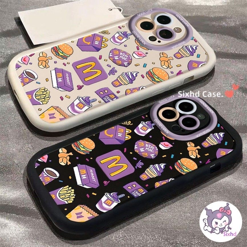 Sixhd Casing hp Untuk IPhone 16 11 15 14 13 12 Pro Max 7 8 Plus SE2020 X Xr Xs Max Phone Case Siliko