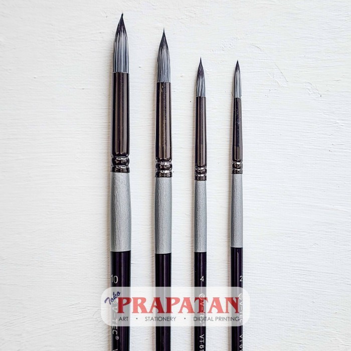 

Kuas Lukis Set V-TEC Premium Artist | Paint Brush Set - VT617/4