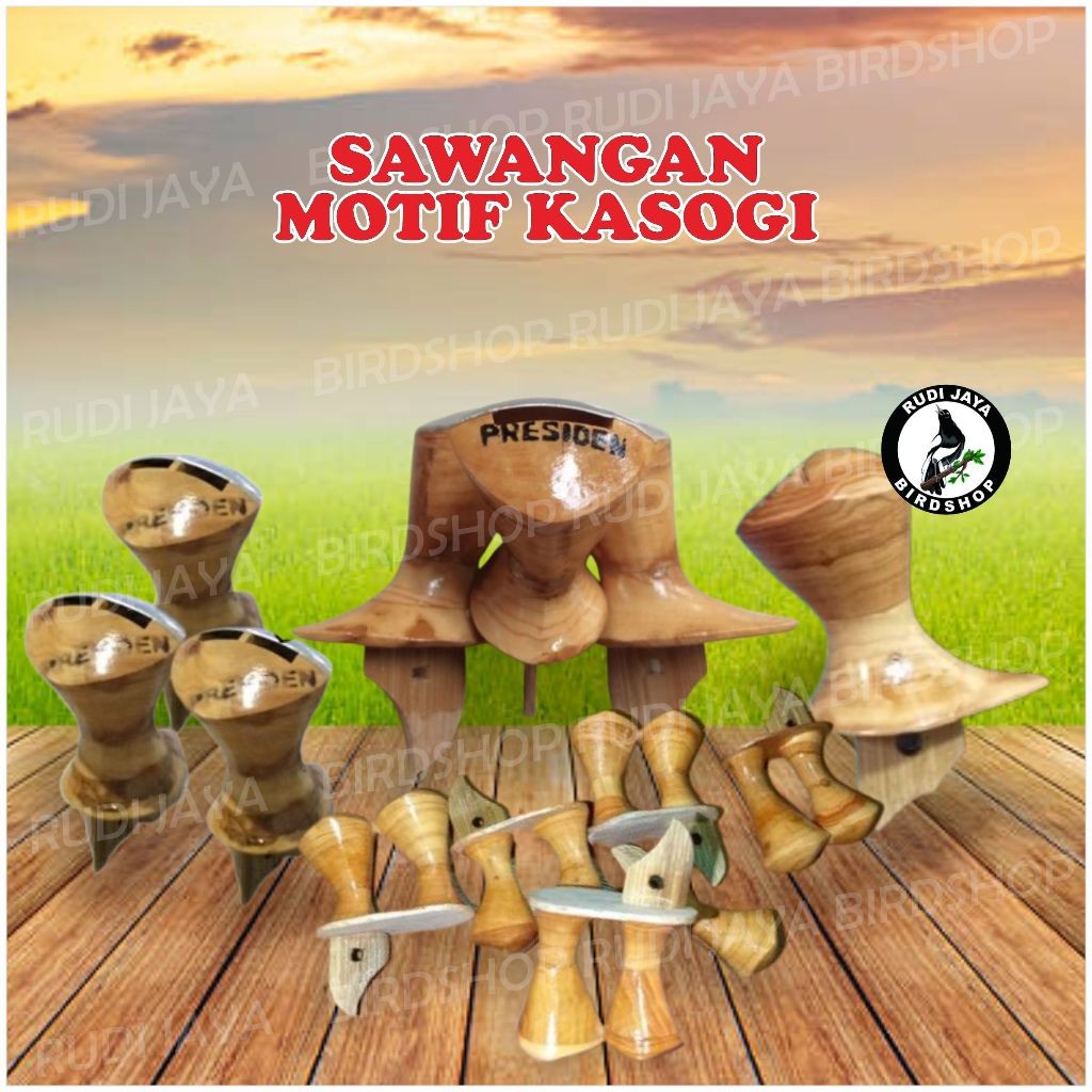 JUAL SAWANGAN KAYU KASOGI PRESIDEN BURUNG MERPATI HANTONG BURUNG DARA PELUIT SULINGAN BAHAN KAYU