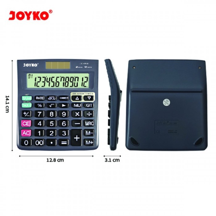 

Kalkulator Joyko CC-15 A 12 digits Dual Power Check Correct Function