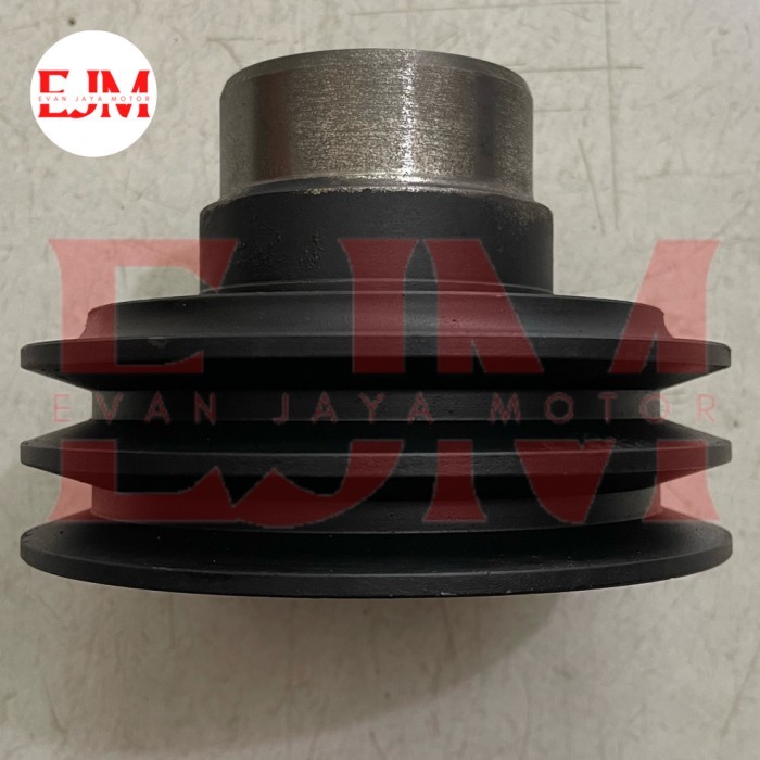 PULLEY CRANKSHAFT / PULI KRUK AS MITSUBISHI FUSO 6D14 6D15 ME032038 BERKUALITAS