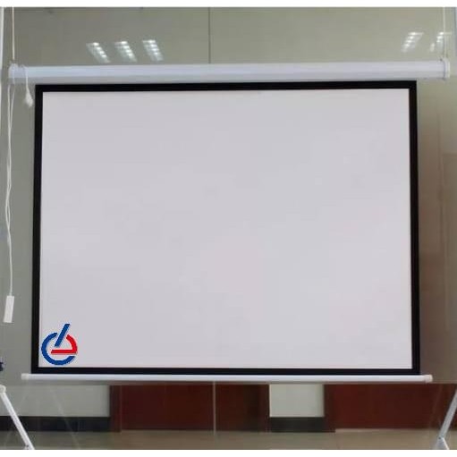 Screen Projector Motorized 120" - Layar Proyektor remot 120" New