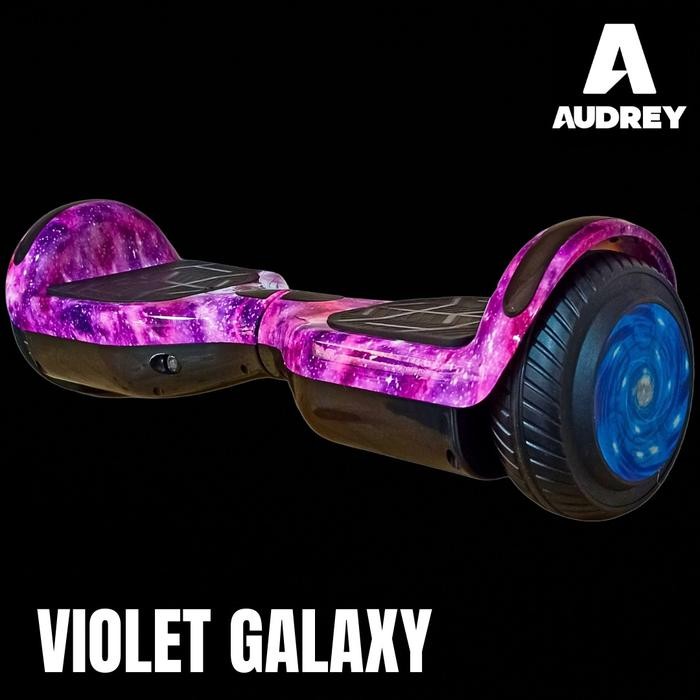 Smart Balance Wheel 6.5 Inch Hoverboard Segway / Audrey Balance Wheel - Violet Galaxy