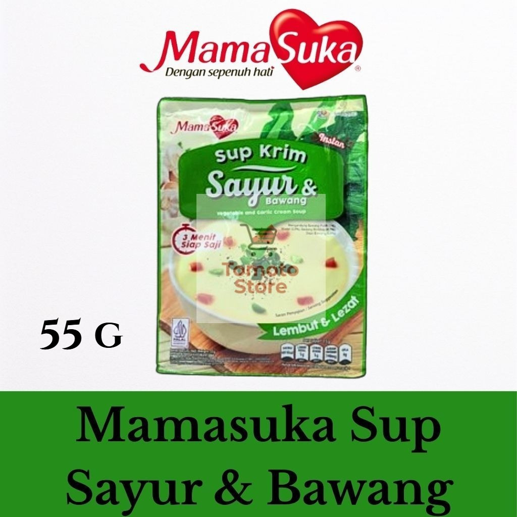 

✨ TOMOTOSTORE ✨ MAMASUKA Sup Krim Sayur & Bawang 55 gr