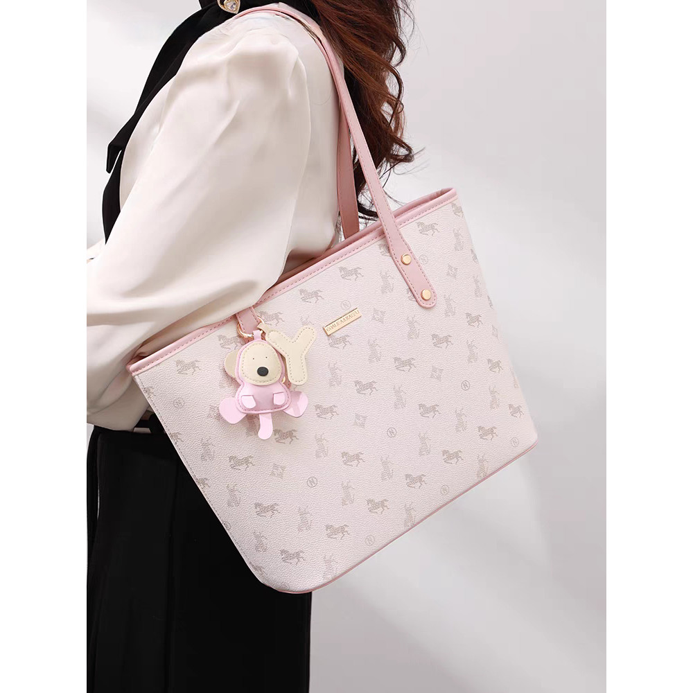 Tas wanita tas kuliah wanita muat laptop tas wanita pink lucu