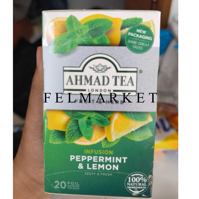 

Teh Ahmad Tea Peppermint & Lemon Isi 20 / pack