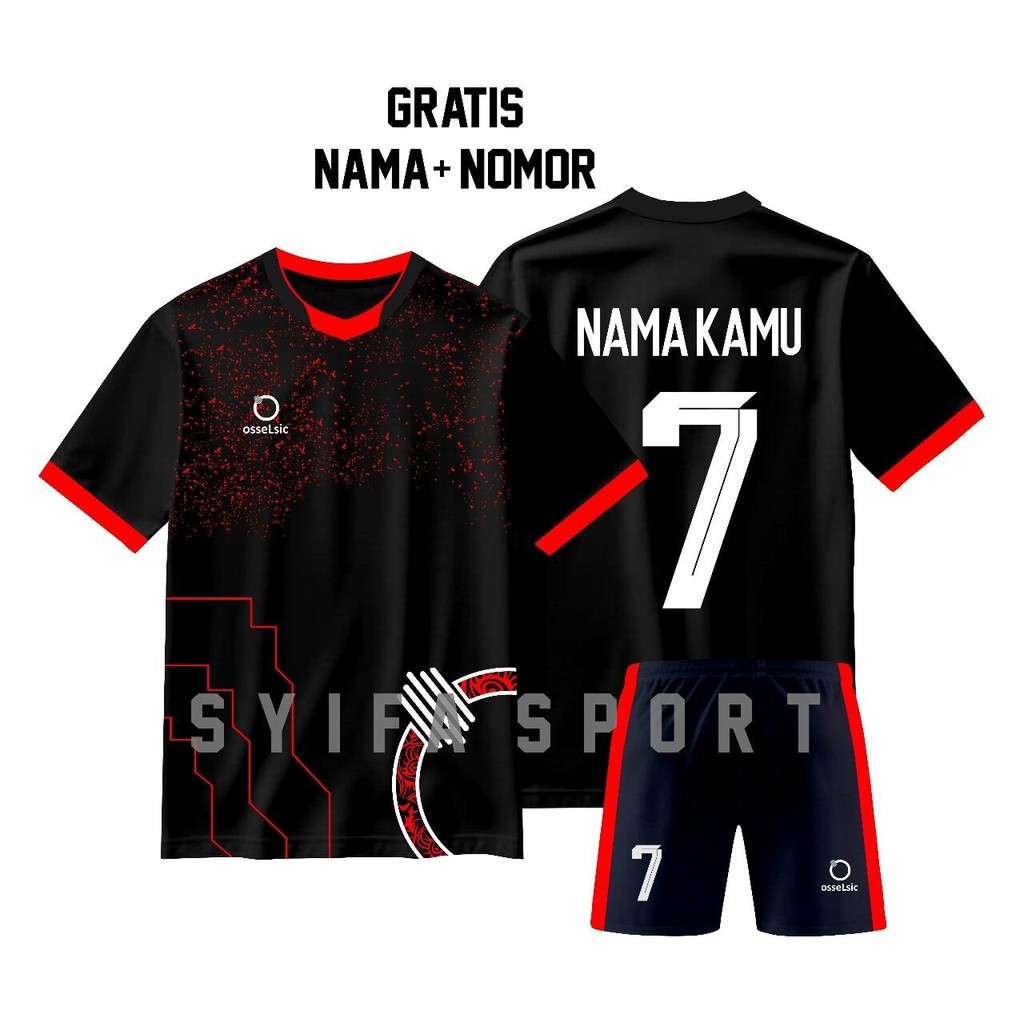 GRATIS NAMA NOMOR JERSEY FUTSAL BAJU BOLA DEWASA PRIA WANITA