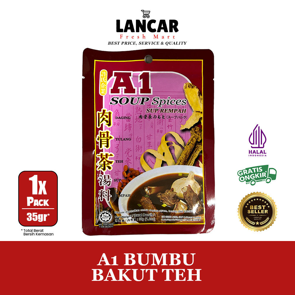 

A1 BUMBU BAKUT TEH 35GR / BUMBU BAKUT TEH MALAYSIA