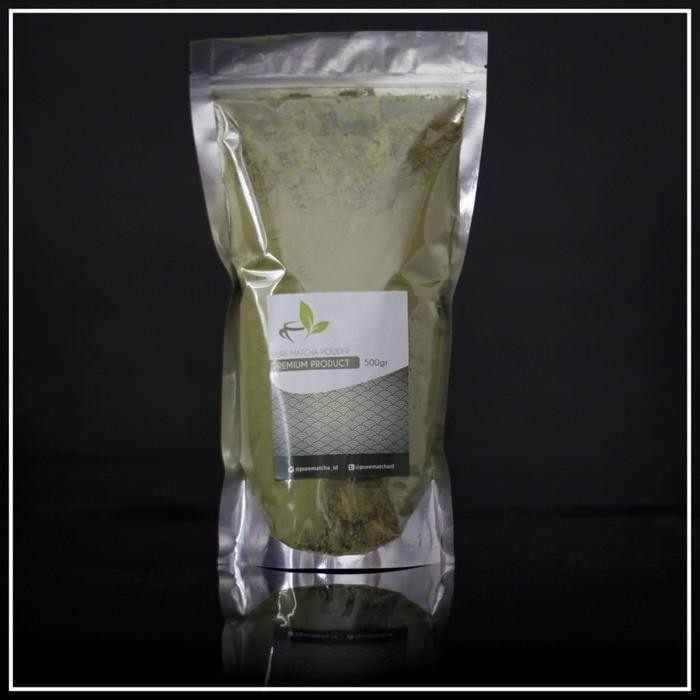 

Pure Matcha Powder 100gr Reguler Bubuk Matcha Murni Tanpa Campuran Green Tea Teh Hijau Premium