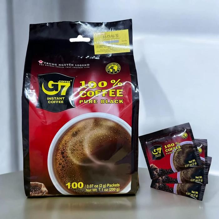 

KOPI VIETNAM G7 BLACKCOFFEE - 50sachet