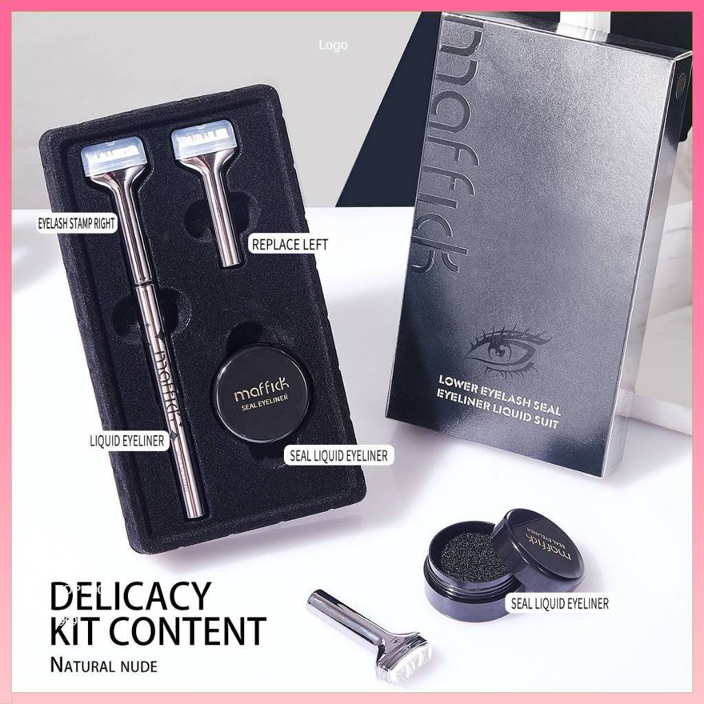 Stamp Bulu Mata Bawah /Lower Eyelashes + Eyeliner Liquid