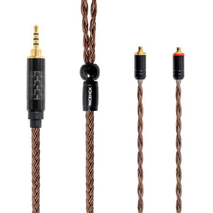 MALAKA NICEHCK Kabel Eagle Tembaga Kemurnian Tinggi 16 Core Upgrade Cable - 2.5mm MMCX