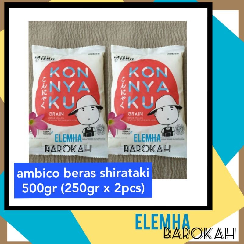 

[AMBICO] - Beras Shirataki 500gr 500 gram