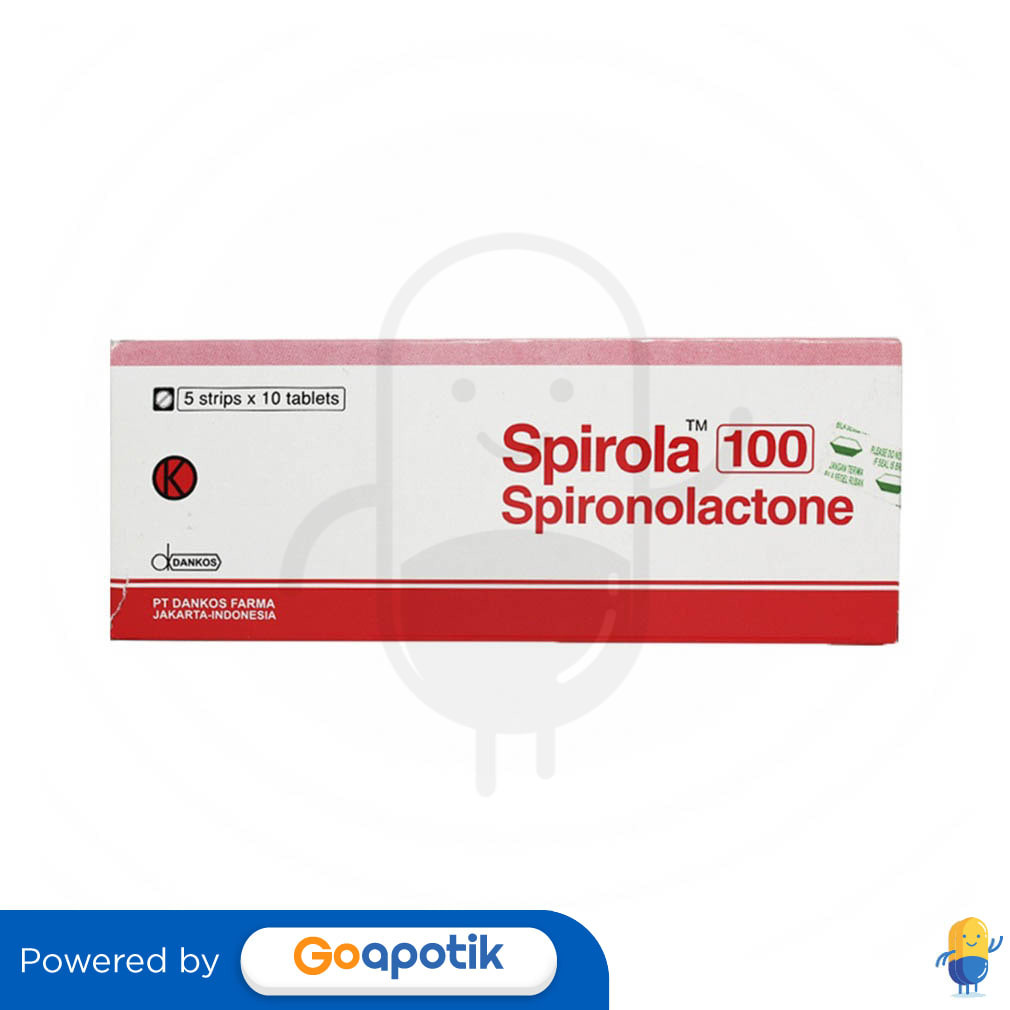 Spirola 100 Mg Box 50 Tablet
