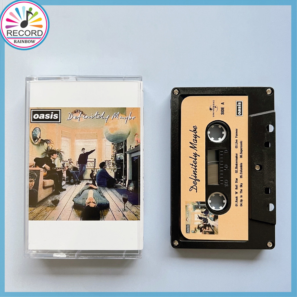 Kaset Pita Oasis Definitely Maybe Cassette Tape [Tersegel] Terbaru