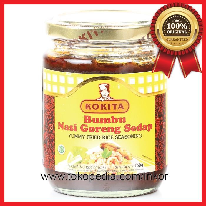 

NEW-[Mall] Terlaris KOKITA BUMBU NASI GORENG SEDAP YUMMY FRIED RICE TOPLES KACA 250GR