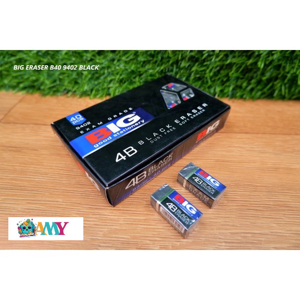 

BIG ERASER B40 9402 BLACK AMY STASIONARY