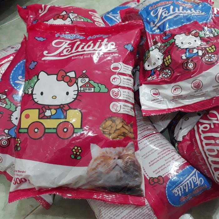 Felibite 5kg ( ikan ) Makanan Kucing Murah Kering Repack Dry Food 5kg