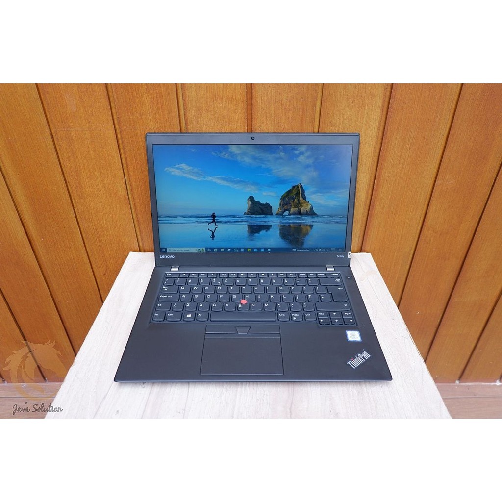 Laptop Lenovo Thinkpad T470s Core i5-7300U Ram 16Gb 512Gb Normal Siap Pakai - Leptop Laptop Murah - 