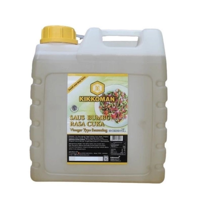 

Kikkoman Saus Bumbu Cuka 5L - Vinegar Type Seasoning 5L