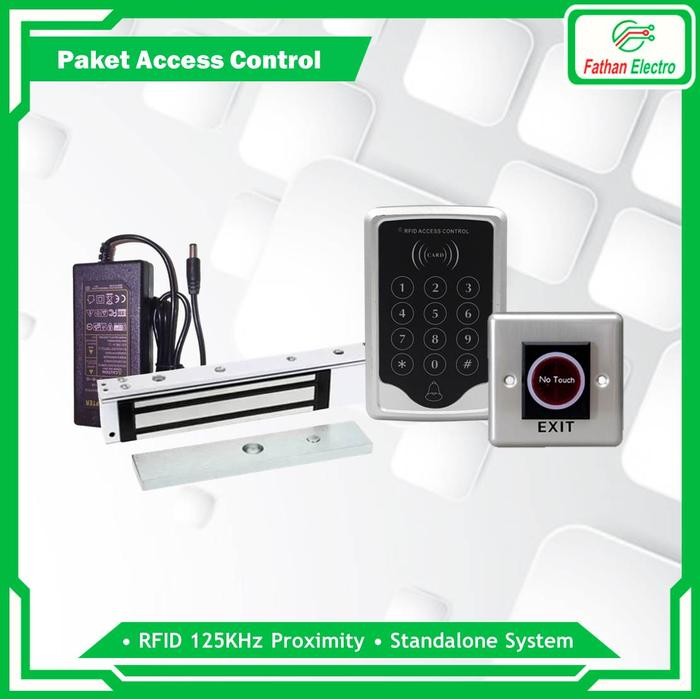 

Paket Access Door RFID 125KHz with keypad - Access Control Standalone