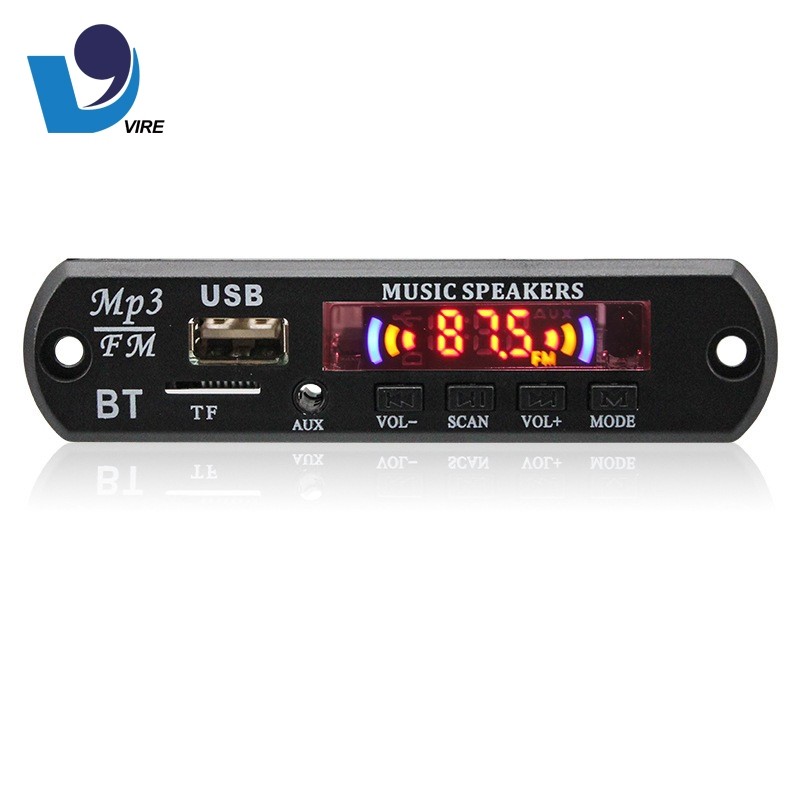 VIRE MODUL MP3 BLUETOOTH PLUS FM RADIO / KIT MODUL MP3 BT  LAGU MP3 USB PLAYER BLUETOOTH 12V