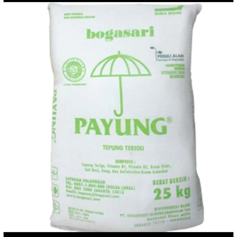 

Tepung Terigu Payung 25kg (khusus instant)
