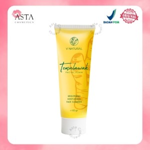 V NATURAL TEMULAWAK FACIAL FOAM