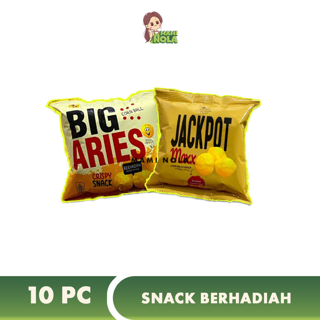 

Corn Ball Snack Berhadiah Jackpot Big Ohayo Big Aries GO Prime