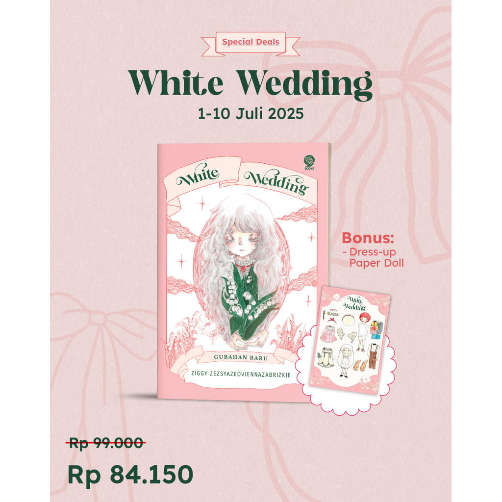 Buku White Wedding - Ziggy Zezsyazeoviennazabrizki Penerbit Pastel books Mizan