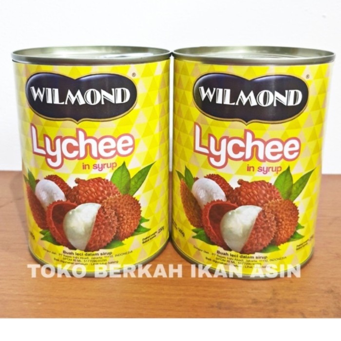 

New Arrival Wilmond Lychee Kaleng 565gr / Buah Leci Kaleng Lychees