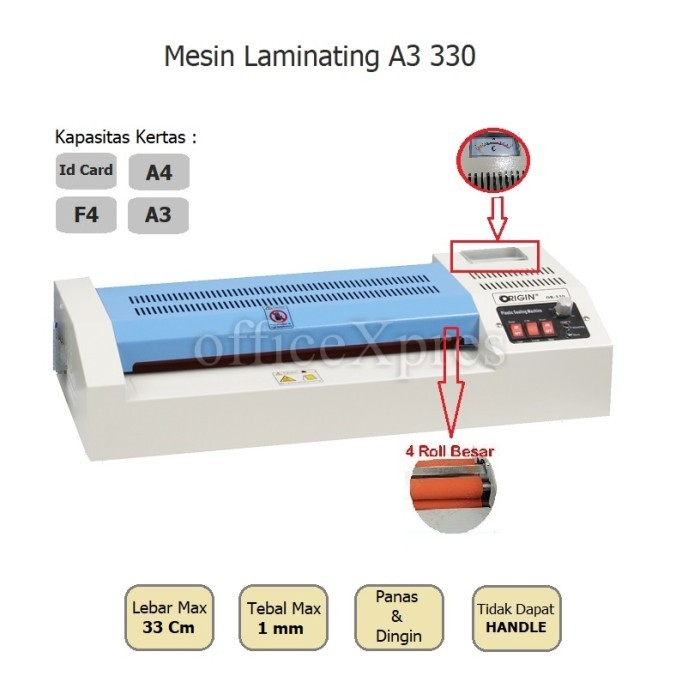

BEST -Mesin Laminating Origin OR-330 - OR-330D