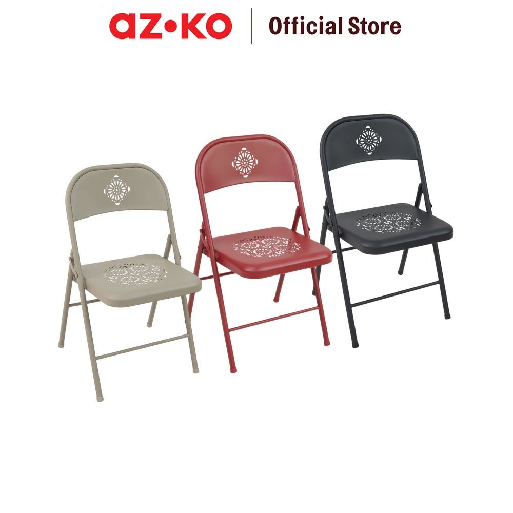 AZKO Soleil Raphael Kursi Lipat Multifunctional Foldable Chair Tempat Duduk Serbaguna Kursi Acara Ca