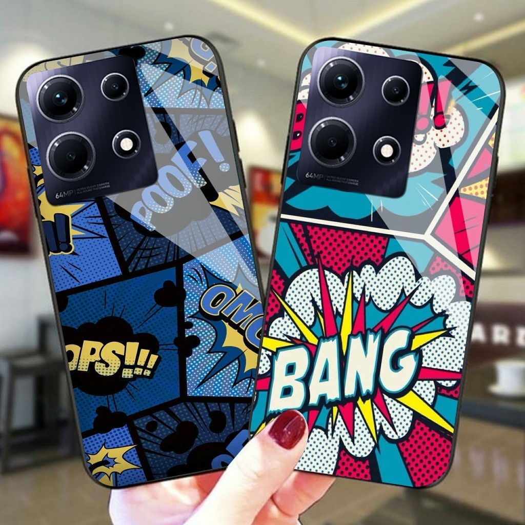( WR ) Softcase Glass Kaca Terbaru Infinix Note 30 Note 30 Pro - Softcase kaca Infinix Note 30 Note 