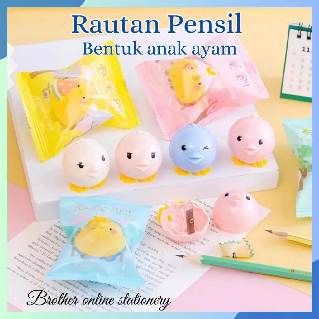 

BOS Serutan Pensil Bentuk Lucu / Rautan Pensil / Serutan / Sharperner