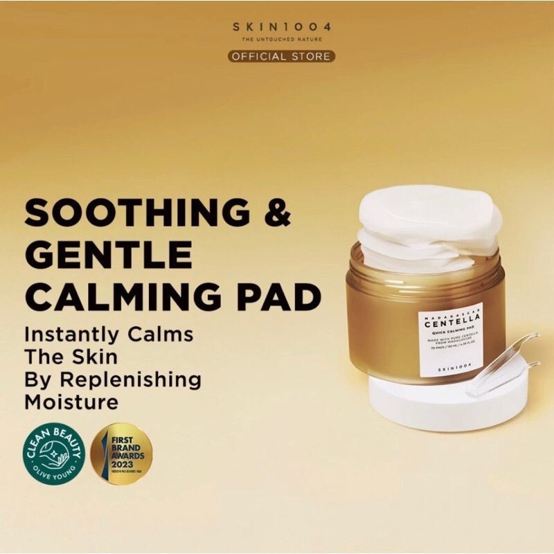 SKIN1004 Madagascar Centella Quick Calming Pad | Pad Penenang Wajah Original BPOM SKIN1004