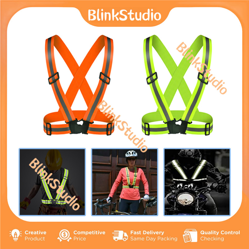 Rompi Safety Karet V/ Rompi Safety Outdoor