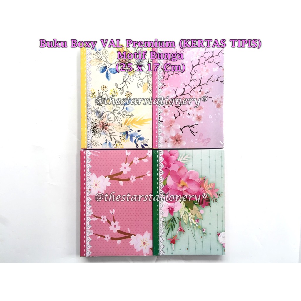 

(1 Pak Isi 10 Pcs) Buku Boxy VAL Premium 28 / Buku Boxy Val 28 Lembar