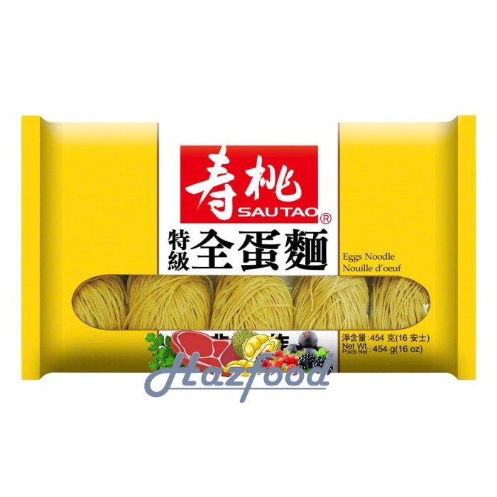 

Sau Tao Fresh Egg Noodle | Mie Telur 454 Gram