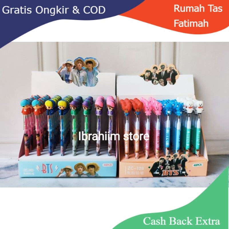 

Promo ( ISI 12 ) PENSIL BTS KARAKTER / PENSIL BENSIA LUCU / PENSIL KARAKTER LUCU By Rumah Tas Fatimah