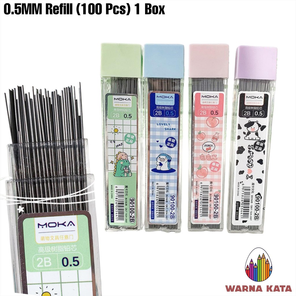

MW006 Isi Pensil Mekanikal 0,5 Pensil Cetik Pilos Pencil Sekolah ANak Children TK SD Refill 2B Tulis Menulis