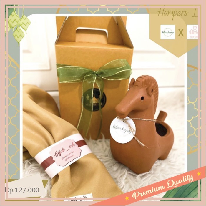 

Hampers Lebaran Unik Lucu Murah Keren buat Pacar / hampers ramadhan lebaran parcel Keboen Keyang, Paket I