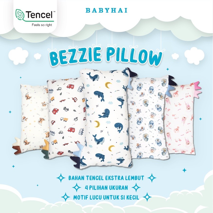 MJ78UJ BABY HAI BEZZIE PILLOW TENCEL SERIES - Bezzie Pillow Bantal Guling Tencel