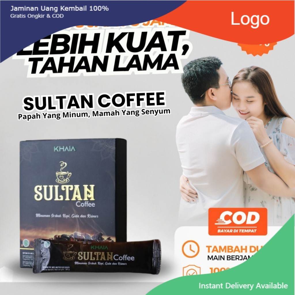 

KOPI SULTAN 1 BOX ISI 10 SACHET 100% original aman sudah berizin BPOM bukan KW